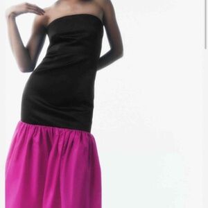 Pink and Black dress